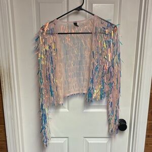 Windsor Multicolor Fringe Cardigan